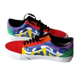 Vans Old Skool Multi-Color Like New - Worn Once Size 8 Men, 9.5 Women